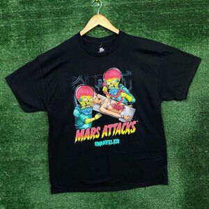 Mars Attacks Neon Unravelled Tshirt size XL